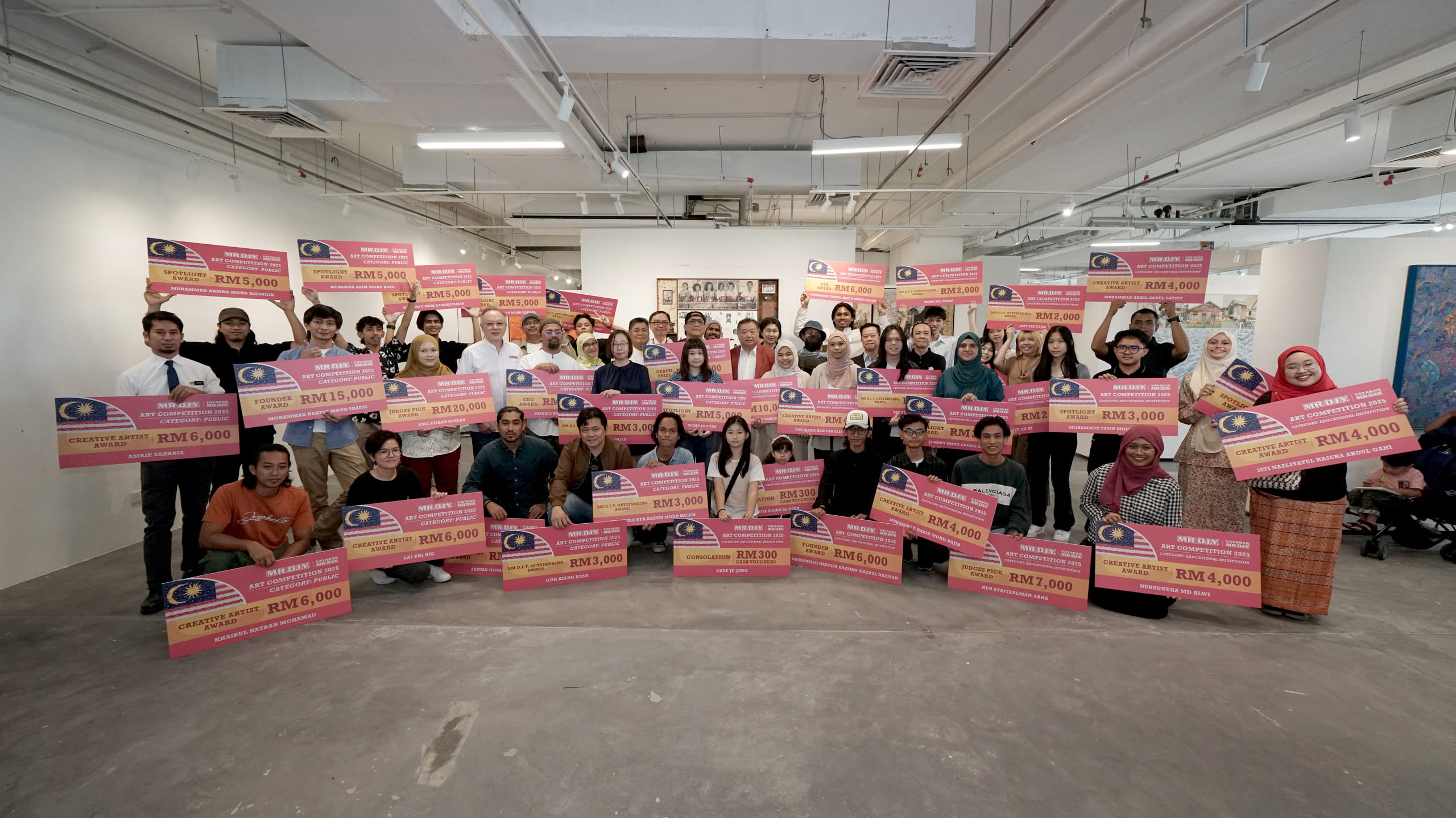 MR D.I.Y. celebrates excellence in “Identity and Diversity’-themed art competition