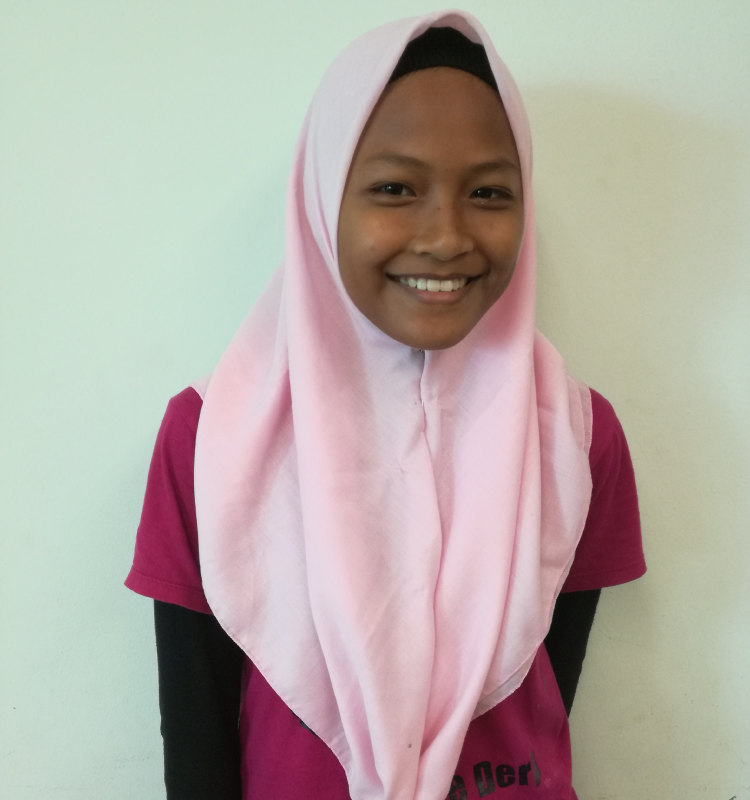 Aida Fitriani, 13 years old