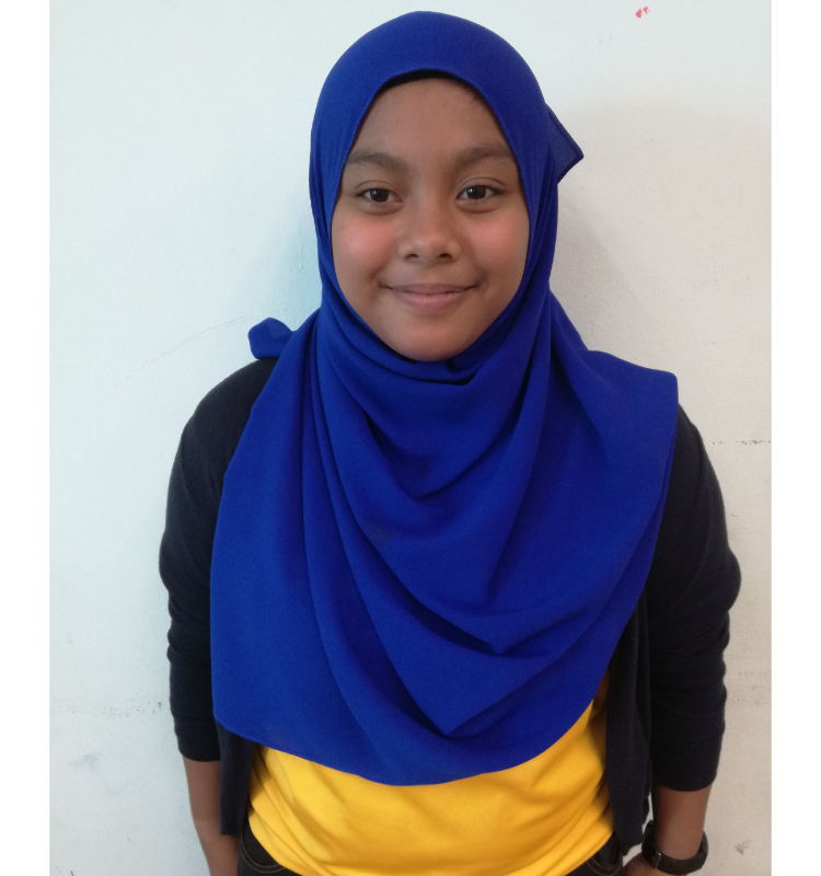 Siti Nur Aishah, 13 years old