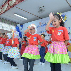 Performances at one of the schools adopted by Malaysia Airports Holdings