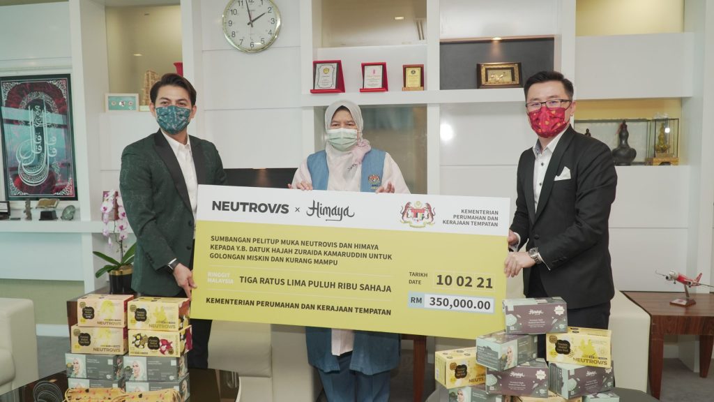 This initiative by Neutrovis and Himaya was launched in spirit of the Chinese New Year celebration, keeping frontliners and the B40 in mind, to lessen the burden