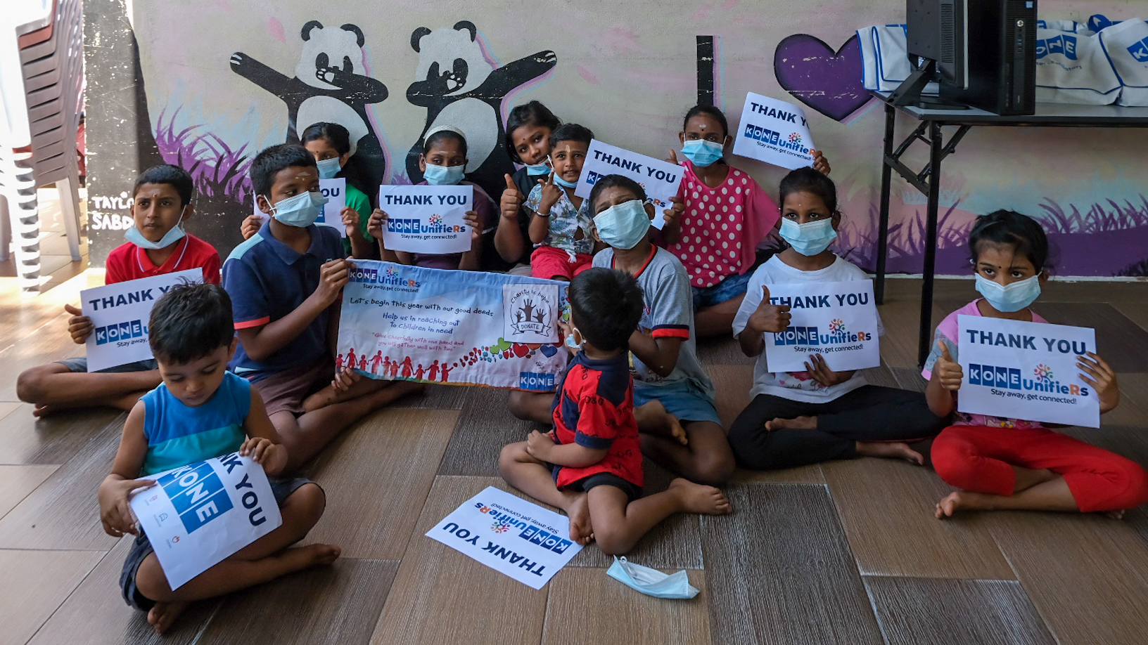 KONE UnifieRs’ Gadget Donation to Underprivileged Children (01)