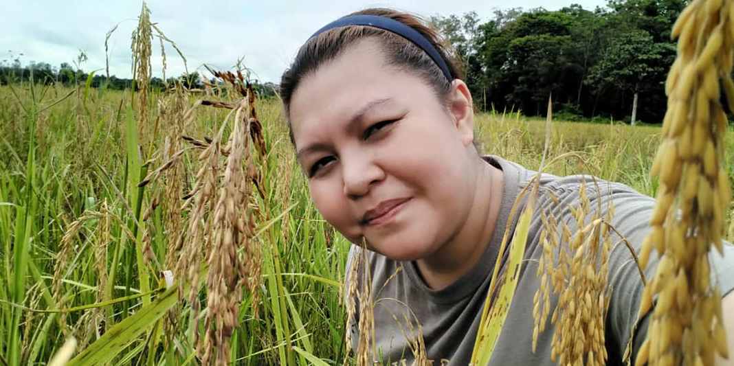 Imelda Bragie Anak Jamie, Founder of Benak Raya aims to preserve the tradition of Simanggang rice farming and uplift the Sri Aman Ibanese community from poverty