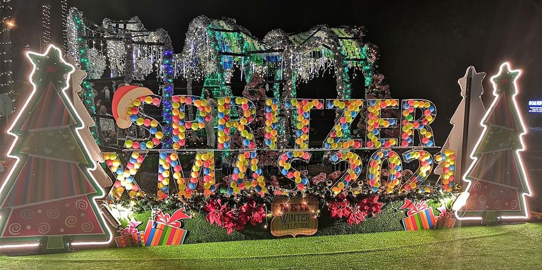 Spritzer Celebrates Sustainability With Christmas Experience Made From Recycled Bottles At Spritzer EcoPark