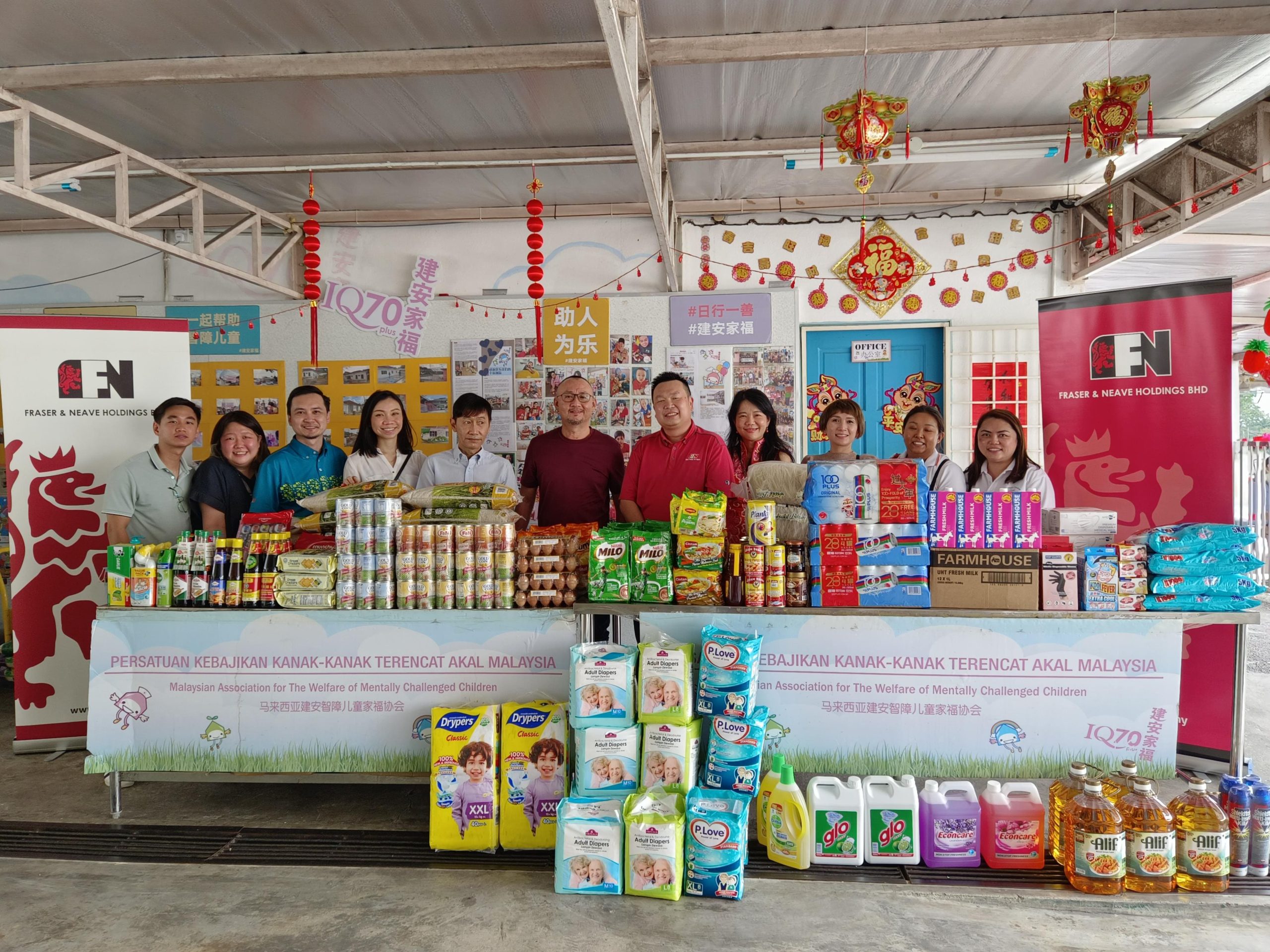 F&N Shares the Chinese New Year Cheer with the Elderly and Underprivileged Throughout Malaysia and Brunei