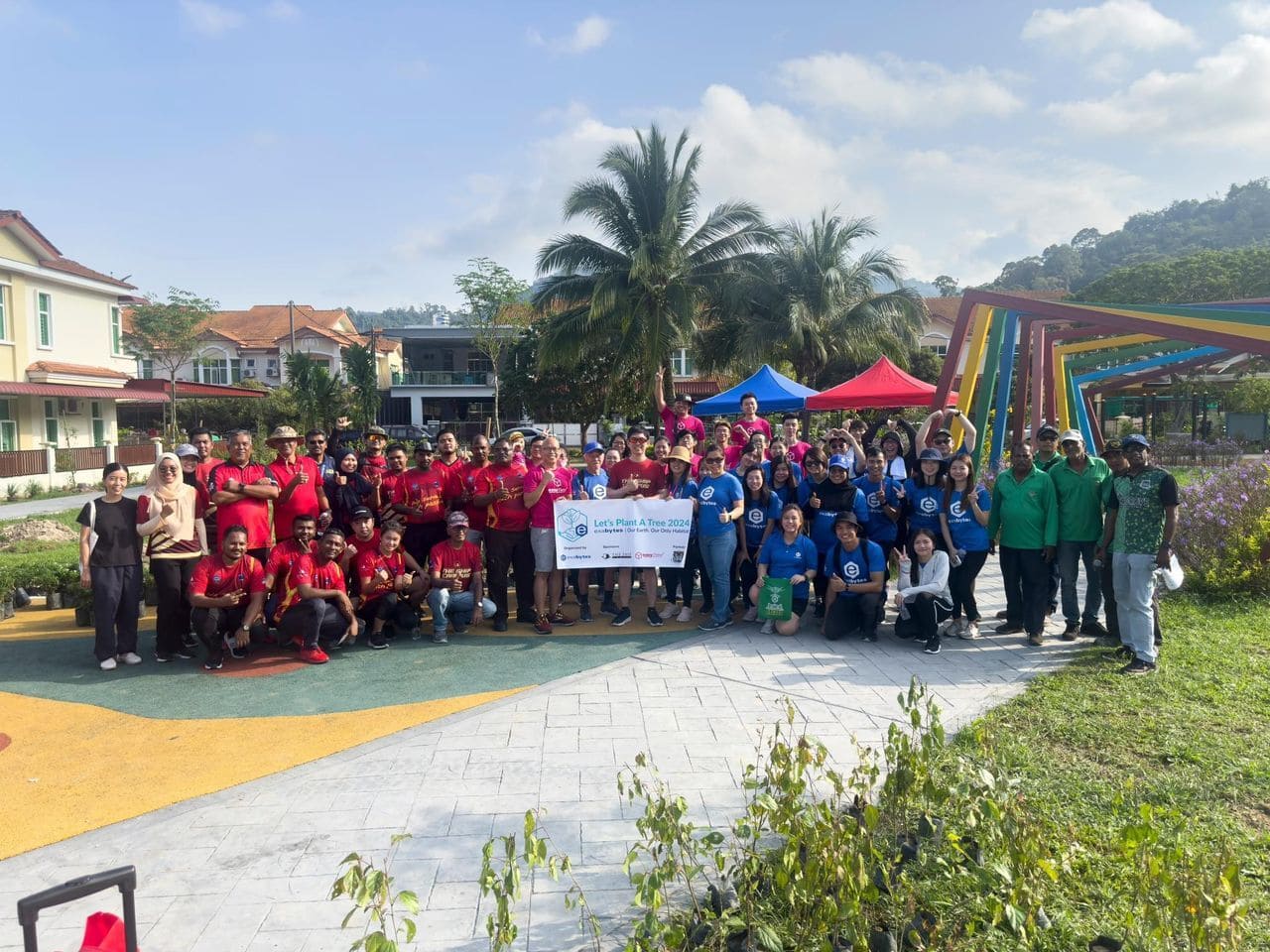 ‘s Plant a Tree Event – Image 2 Exabytes' CSR Initiative - One Tree at a Time