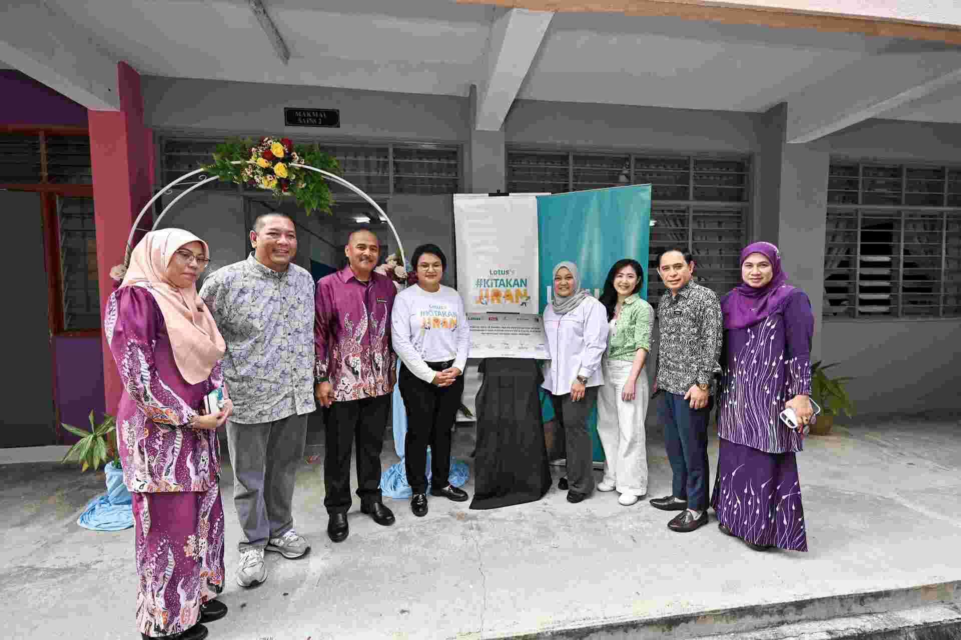 Lotus's Malaysia Enhances Classrooms, Benefitting 1,000+ Students