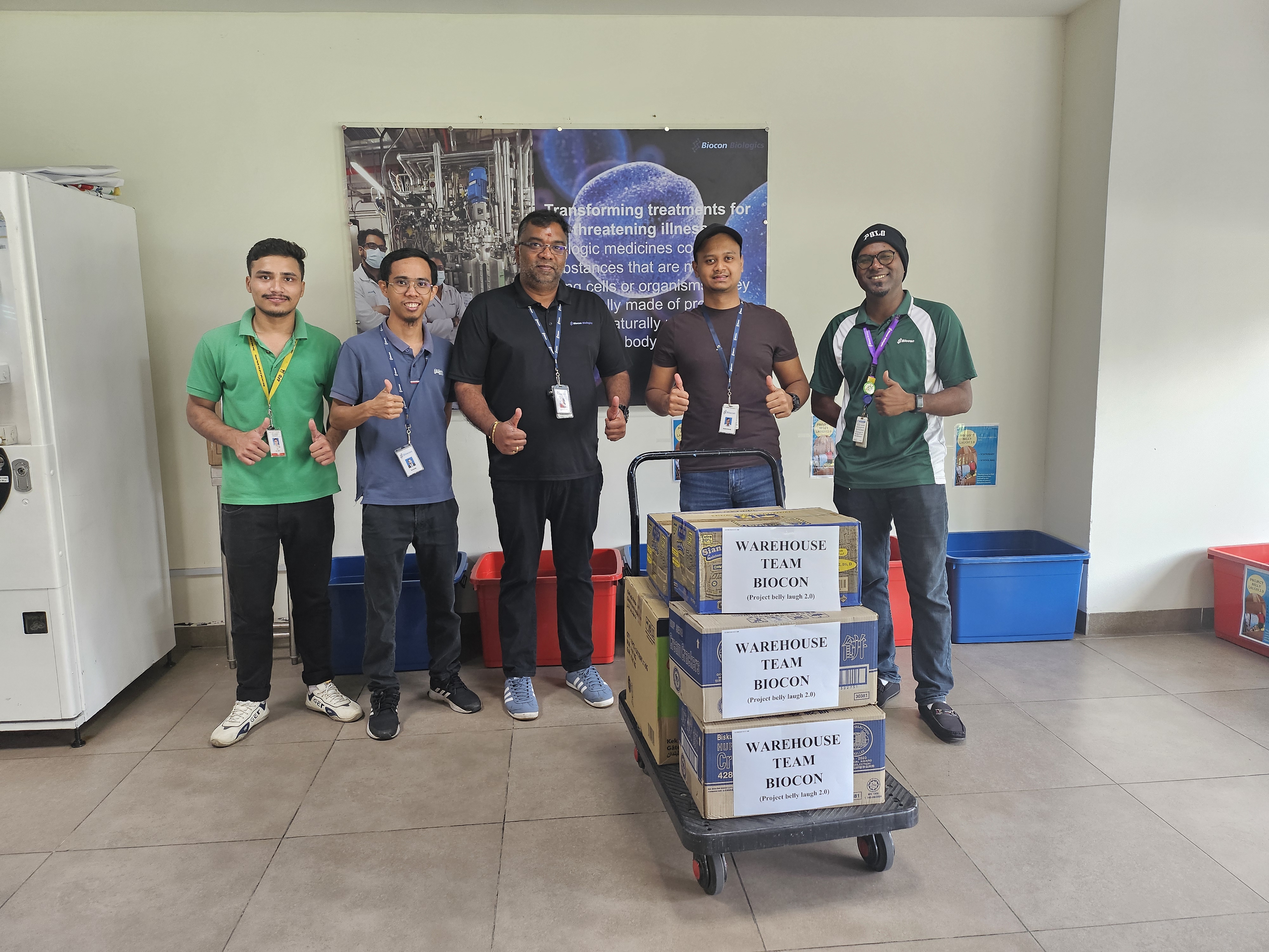 Project Belly-Laugh 2.0: Biocon Malaysia Bringing Hope, Spreading Smile