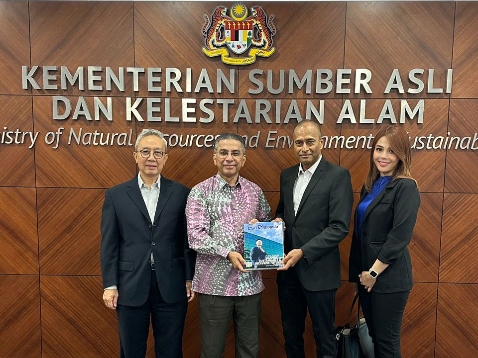 CSR Malaysia Pays Courtesy Visit to Ministry of Natural Resources and Environmental Sustainability