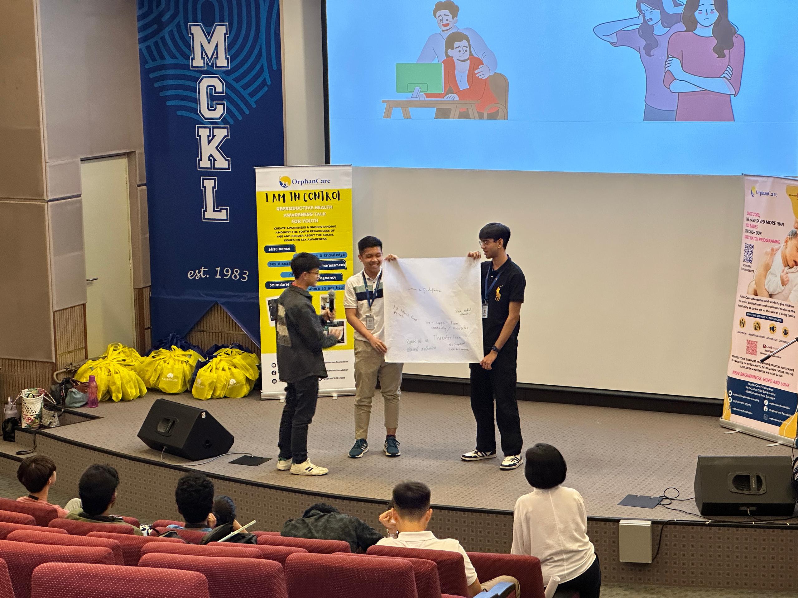 Empowering the Next Generation: OrphanCare Reaches Youth with Reproductive Health Awareness Talks