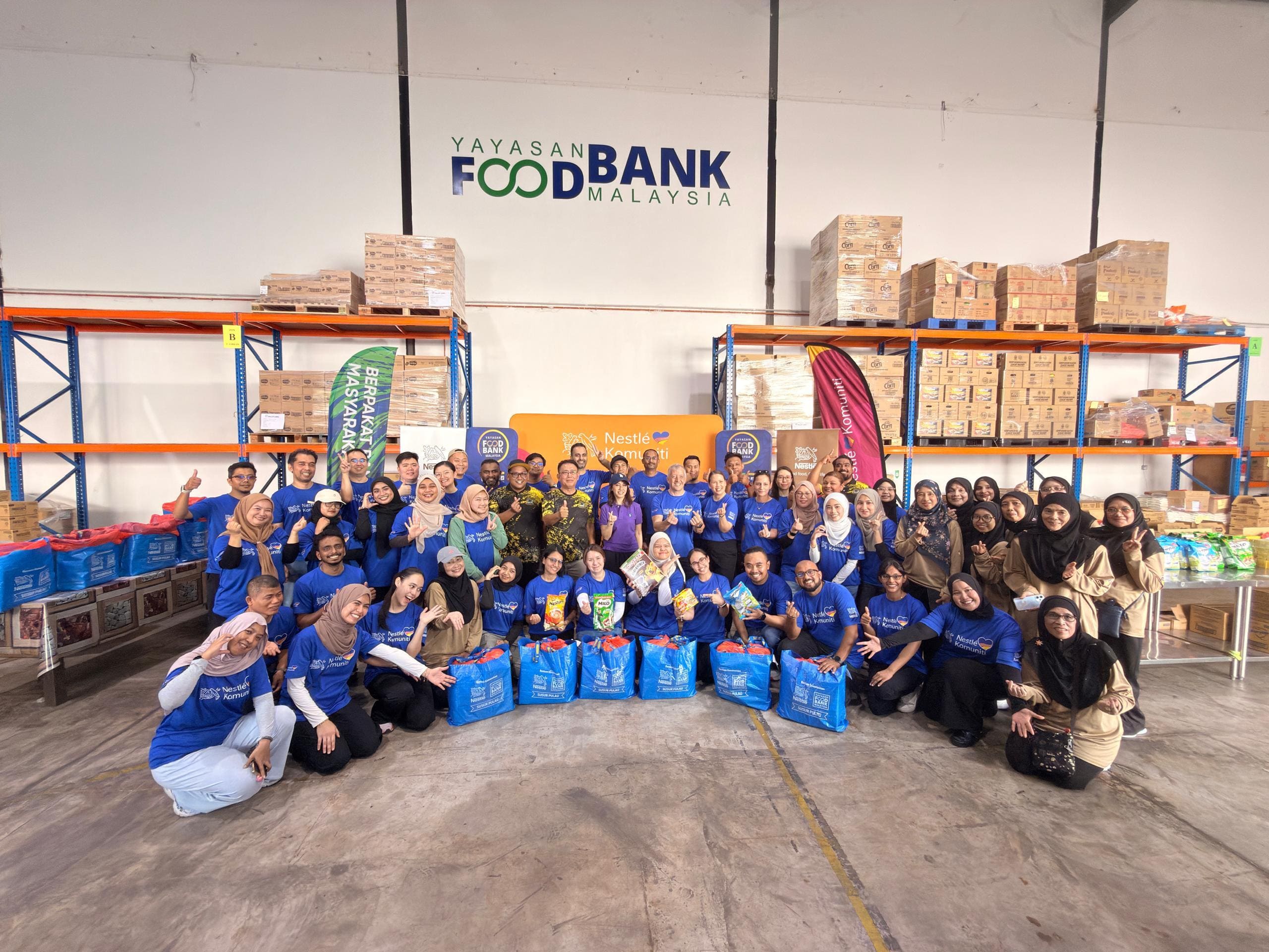 Yayasan Food Bank Malaysia and Nestlé Malaysia Join Hands to Bring Hope and Nourishment to Communities